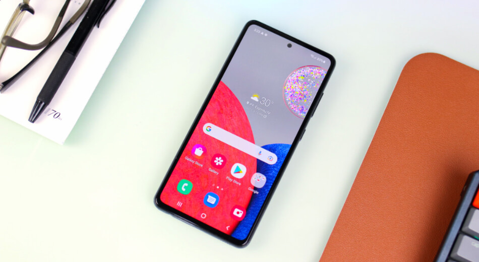 صفحه نمایش A52s 5G